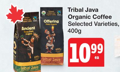 Tribal Java Organic Coffee