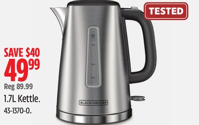 Black & Decker 1.7L Kettle