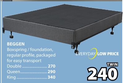 BEGGEN Boxspring / foundation