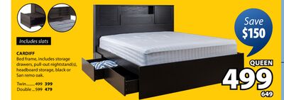 CARDIFF Bed frame