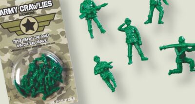 Camo Army Soldier Window Walker, Green, 18-pk, Army Themed Party Favour for Birthday Party