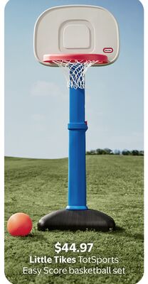 Little Tikes TotSports Easy Score basketball set