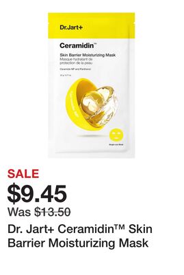 Dr. Jart+ Ceramidin™ Skin Barrier Moisturizing Mask
