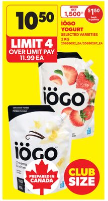 İÖGO YOGURT, 2 KG