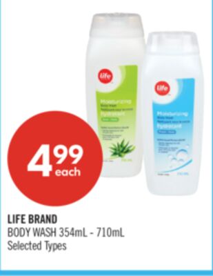 LIFE BRAND BODY WASH