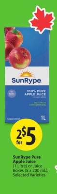 SunRype Pure Apple Juice