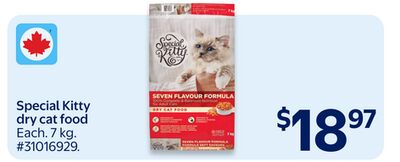 Special Kitty dry cat food