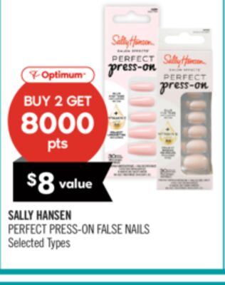 SALLY HANSEN PERFECT PRESS-ON FALSE NAILS