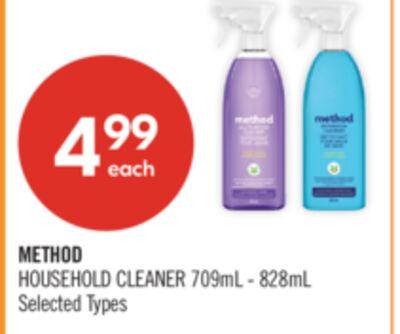 METHOD HOUSEHOLD CLEANER