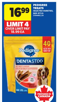 PEDIGREE TREATS, 869-972 G