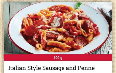 Italian Style Sausage and Penne