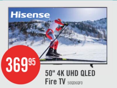 HISENSE 50" QD6QF QLED 4K UHD Smart Fire TV (50QD6QF)