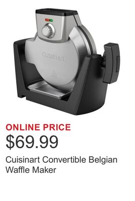 Cuisinart Convertible Belgian Waffle Maker