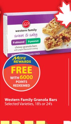 Western Family Granola Bars