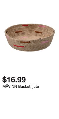 MÄVINN Basket, jute