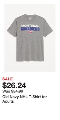 Old Navy NHL T-Shirt for Adults