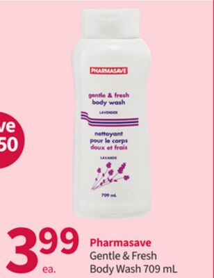 Pharmasave Gentle & Fresh Body Wash