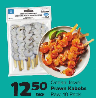 Ocean Jewel Prawn Kabobs