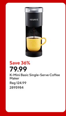 K-Mini Basic Single-Serve Coffee Maker