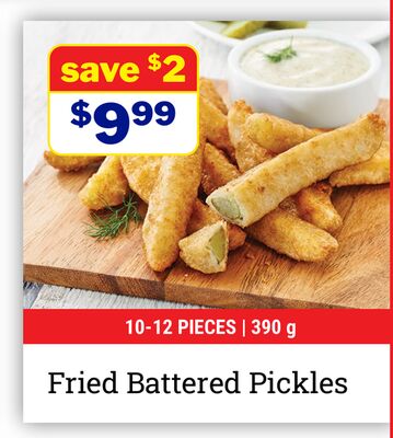 Fried Battered Pickles