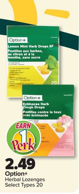 Option+ Herbal Lozenges