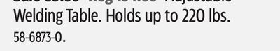 Adjustable Welding Table