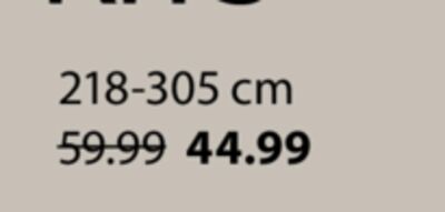 Zola Single Curtain Rod Kit