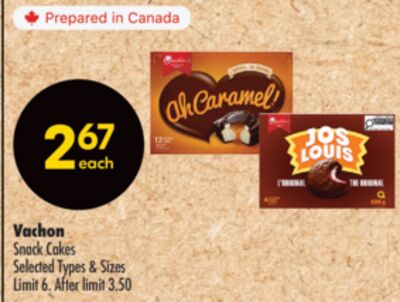 Vachon Snack Cakes