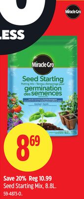 Miracle-Gro Seed Starting Mix