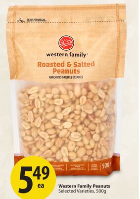 Western Family Peanuts