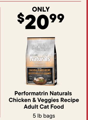 Performatrin Naturals Chicken & Veggies Recipe Adult Cat Food