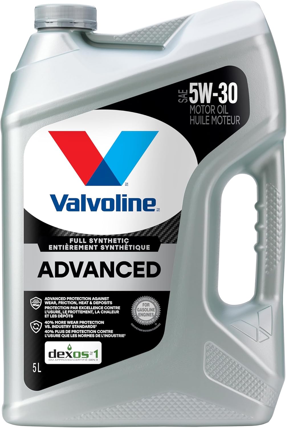 [Amazon.ca] Valvoline Advanced Full Synthetic 5W30 Motor Oil 5L - $34.97 (reg $40)