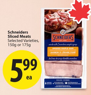 Schneiders Sliced Meats