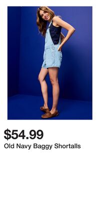 Old Navy Baggy Shortalls