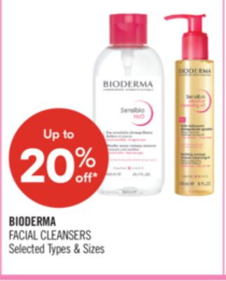 BIODERMA FACIAL CLEANSERS