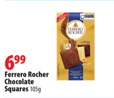 Ferrero Rocher Chocolate Squares