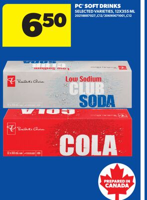 PC® SOFT DRINKS, 12X355 ML