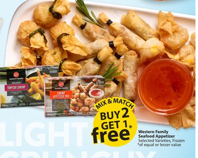 Western Family Seafood Appetizer