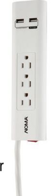 NOMA 3-Outlet Power Bar.