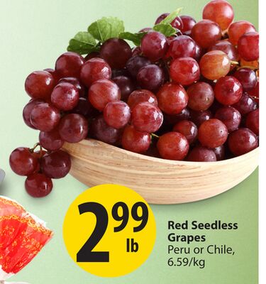 Red Seedless Grapes