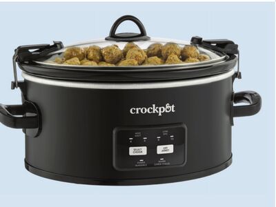 6-Qt Programmable Slow Cooker with Locking Lid