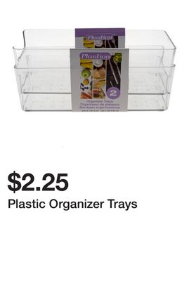 Plastic Organizer Trays