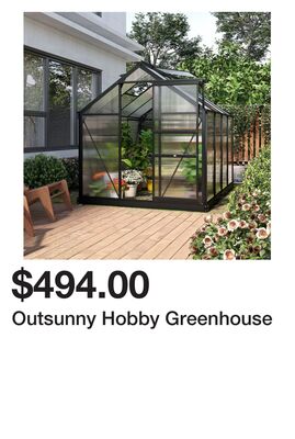 Outsunny Hobby Greenhouse
