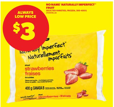 NO NAME® NATURALLY IMPERFECT™ FRUIT, 300-400 G