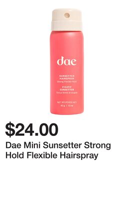 Dae Mini Sunsetter Strong Hold Flexible Hairspray