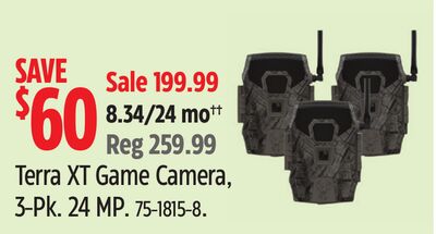 Terra XT Game Camera, 3-Pk.