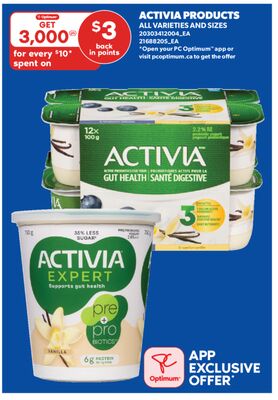ACTIVIA PRODUCTS