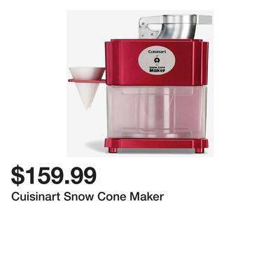 Cuisinart Snow Cone Maker