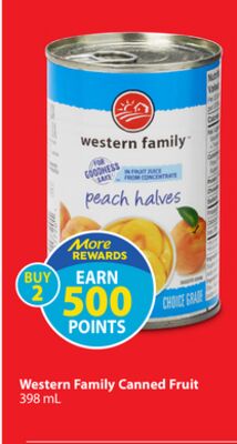 Western Family Canned Fruit