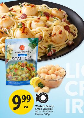 Western Family Small Scallops
